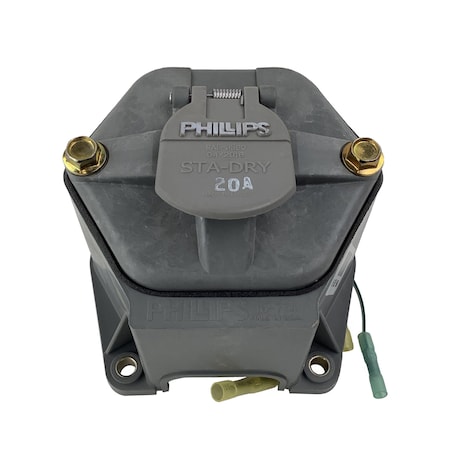 Phillips Controller, Dome Lamp, Trailer, Permalogic, Nosebox, Dual Circuit, W/ 20A Circuit Breakers 60-2522-20